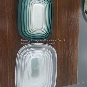 PP Microwave Safe OEM Food Storage Container Box for Family Use and Takeaway Lunch Box thumbnail-5