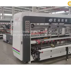 Automatic Double Piece Carton Box Stitching Machine - Stitcher Equipment thumbnail-3