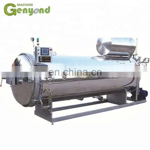 Canned Meat Fish Beef Soy Coconut Almond Milk Sterilizer Sterilization Retort thumbnail-4