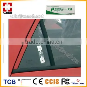 UHF RFID Windshield Label for Auto Car Inventory Location in Warehouse thumbnail-1