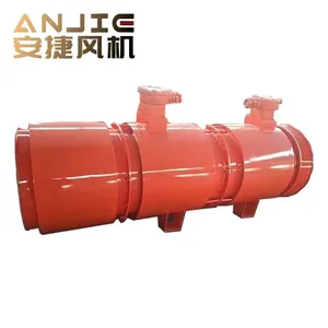 FBDNo5.0/2x5.5kw China Mining Ventilation Fan Axial Flow Fan Local Ventilation Fan thumbnail-3