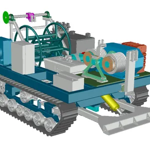 Track Winch Attachment for Crawler Cranes With Corrosion-Resistant Coating and Easy Installation thumbnail-4