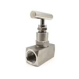 J13W Internal Thread Stainless Steel Globe Valve Needle Valve Thread High Pressure Valve Pressure Gauge Needle Valve thumbnail-3