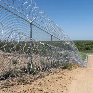 Razor Wire/cone-belly Razor Wire, Suitable for Security Fencing/galvanized Wire Mesh thumbnail-5