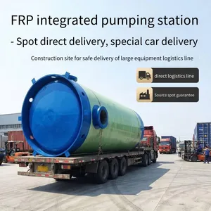 Lijiang Frp Integrated Pumping Station / Installation and Construction of Integrated Pumping Stations for Rural Sewage thumbnail-5