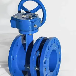 Hugong Valves, Lianggong Valves, Jingdie Valves, Worm Gear Flange Butterfly Valves thumbnail-1