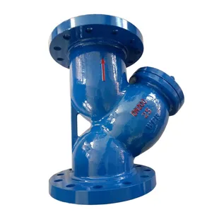 DIN Threaded Y Strainer Brass Body Compact Pipeline Filter for Plumbing System thumbnail-3