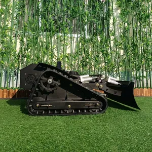 Gasoline Engine Electric Battery Brushless DC Motor Remote Control Tracked Mower thumbnail-6