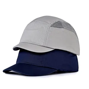 Short brim shoprt peak bump cap (3)