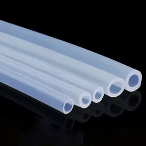 White Semi-transparent and Colored Silicone Rubber Tube for Coffee Machines Water Dispenser Aquarium Peristaltic Pump thumbnail-3