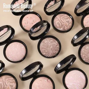 7-Color Multi-Shade Pressed Powder Silky-smooth Pressed Powder for Color Correction and Setting Makeup Natural & Long-Lasting Baked Powder Compact thumbnail-1