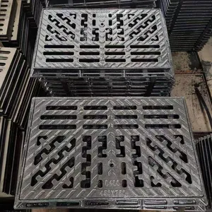 Corrosion-Resistant Ductile Iron Manhole Covers Model 13 for Rainwater and Sewage Drainage thumbnail-1