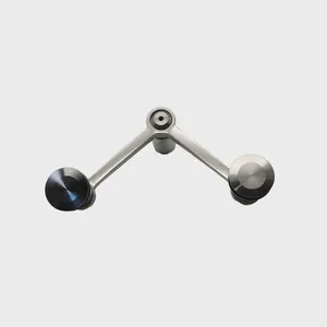 Factory Direct Curtain Wall Spider 4 Way Arm 304 Stainless Steel 150mm for Glass Curtain Wall With High Loading Capacity thumbnail-5