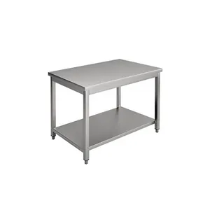 Stainless Steel Double-layer Flat Workbench thumbnail-1