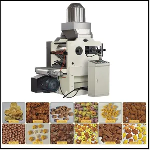 Automatic Rice Flakes/Poha/Rice Crispies Cereal Snack Food Extrusion Making Machine Produce Process Plant thumbnail-3