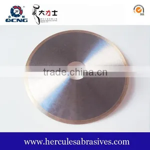 Good Quality Continuous Rim Electroplated Cutting Diamond Blade With Straight Protections thumbnail-1