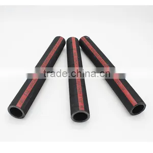 1" SAE 100r2/2sn Rubber Hydraulic Hose With Stainless Steel Wire thumbnail-1