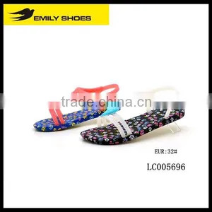 Latest Popular Fashion Girls Printing Sandal thumbnail-1