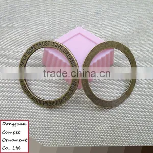 Wholesale Diy Zinc Alloy Jewelry Accessories English Text Circle Pendant thumbnail-1