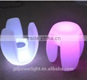 New PE Plastic Stool With LED Lights and Remote Control YXF-4340 thumbnail-1