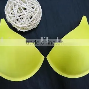 Wholesale Yellow Foam Bra Cups for Wedding Dress thumbnail-1
