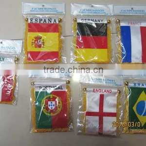 Country Car Flags,custom Car Flag Pole,promotion National Car Flag thumbnail-1