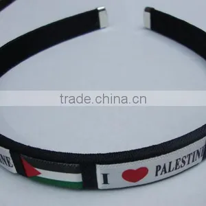 I Love PALESTINE Hair Jewlry,I Love PALESTINE Fans Product,Promotional Hair Accessories thumbnail-1