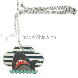 Metal Imitation Enamel Necklace With Cartoon Design thumbnail-1