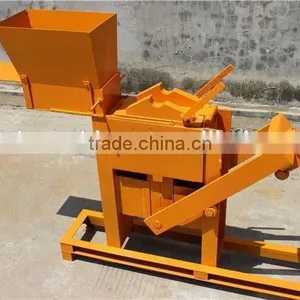 Manual Simple Compressed Hand Power Earth Blocks Machinery FL1-40 thumbnail-3