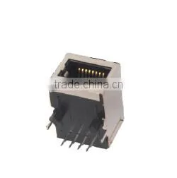 Shielded Side Entry RJ45 PCB JACK Without LED thumbnail-1