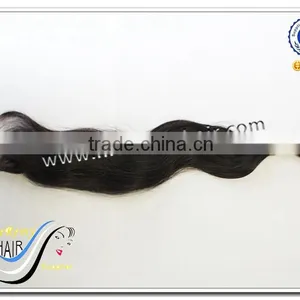 Wholesale Hand Tied Weft Virgin Indian Hair Natural Hair Shops Quality Choice thumbnail-4