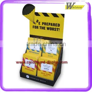 Reference Book Cardboard Counter Top Display Rack thumbnail-1