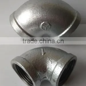 Hot Dipped Malleable Iron Pipe Fittings 90 Degree Elbow thumbnail-3