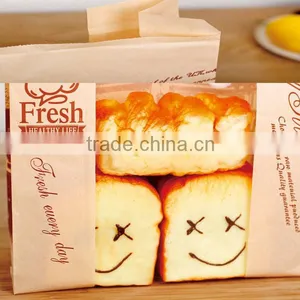 Made in China Printed Recycle Baguette Kraft Paper Bread Bag thumbnail-4