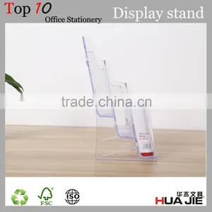 Three Layer Desktop Menu Display Stand A5 Brochure Holder thumbnail-4