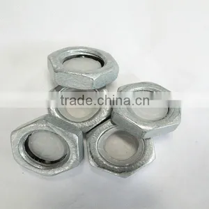 Hex Lock Antitheft Nut for Transmission Tower With Spring & Ball thumbnail-3