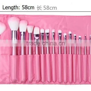 NEW 22pcs Superior Professional Soft Cosmetic Makeup Brush + Pouch Bag Case Makeup Brush Set thumbnail-6