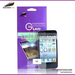 [Somostel] Screen Protector for Iphone 4 4s 5 5s 5c 6 6plus 6 6s Tempered Glass With 2.5d thumbnail-1