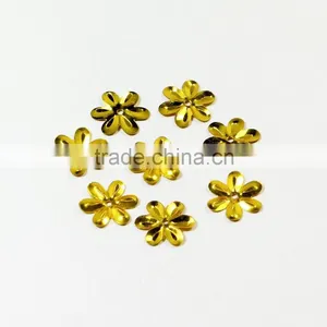 Golden Bulk Colorful Flower Loose Sequin in 2014 New Design thumbnail-1