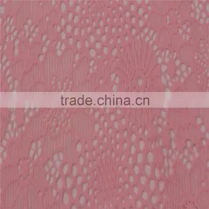China Textile Manufactures Supply Fashional Jacquard Nylon Stretch Lace Fabric thumbnail-3