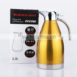 Luxury Stainless Steel Vacuum Coffee Pot Price thumbnail-6