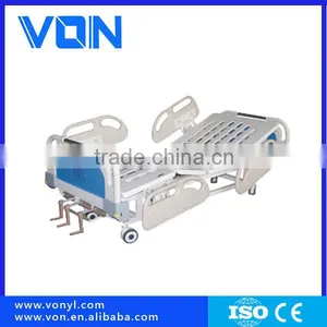 Hospital Three Crank Manual Nursing Bed thumbnail-1
