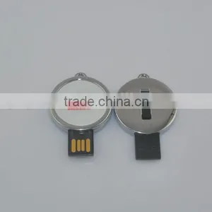 8G 16G Round Metal Pen Drive as Promotional Gift thumbnail-6