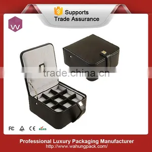 Top End Luxury Custom Cufflink Box Leather thumbnail-4