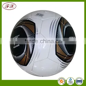 Soccer Ball/football Size 5# Brand Logo Custom Print Hand Sewn PU/PVC thumbnail-1