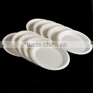 Food Grade Party Disposable Moulded Pulp Plate thumbnail-2