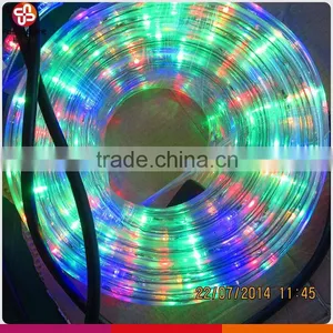 Christmas Lights of Steady LED Rope Lights( 2wires) for Holiday thumbnail-1