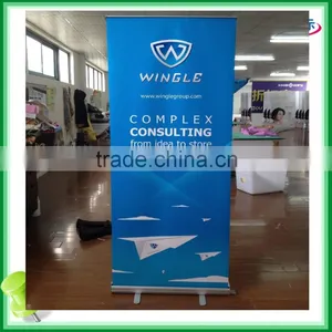 HIgh Quality Aluminum Roll up Banner,Roll up Stand, Scrolling Banner Stand for Advertisement thumbnail-1