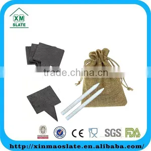 Facotry Direct 6x6cm Slate Cheese Mark Slate Label Stone Label thumbnail-1