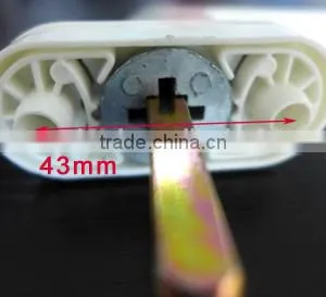 PVC Casement Door Handle With Lock,Door Hardware thumbnail-3